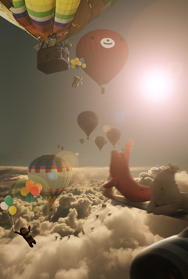 雲の上からHappy New Year